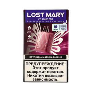 Картридж Lost Mary CD10000 PRO Клубника Малина Вишня