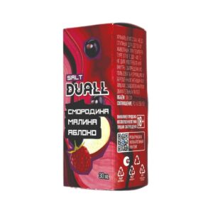Жидкость DUALL Смородина Малина Яблоко