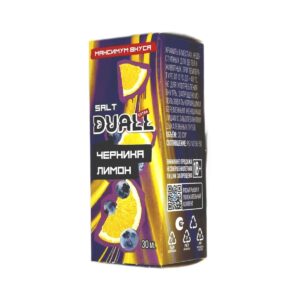 Жидкость DUALL Черника Лимон