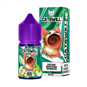 Жидкость CATSWILL Кислые яблочные червячки