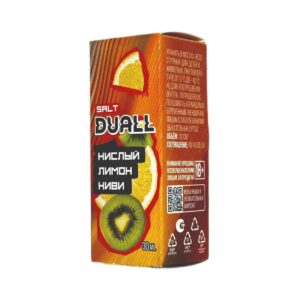 Жидкость DUALL Кислый лимон Киви