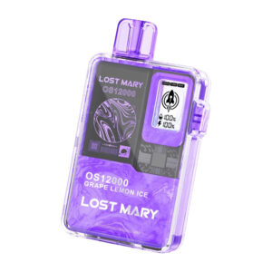 Электронная сигарета LOST MARY OS12000 Виноград Лимон лёд