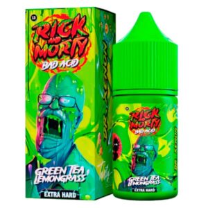 Жидкость Rick and Morty BAD ACID Зеленый чай Лемонграсс