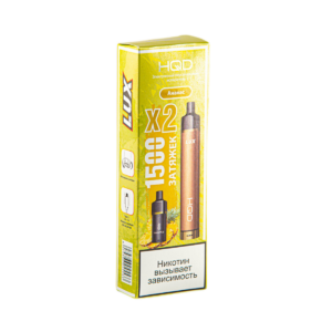 Набор HQD Lux Pod Ананас (устройство+2 картриджа)