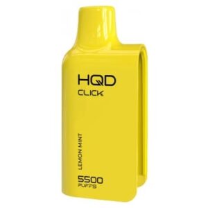 Электронная сигарета HQD CLICK pods Мята Лимон