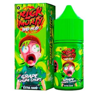 Жидкость Rick and Morty BAD ACID Виноградный чупа чупс