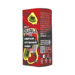 Жидкость DUALL Жвачка Клубника Киви