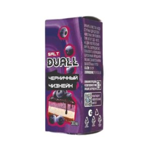 Жидкость DUALL Черничный чизкейк