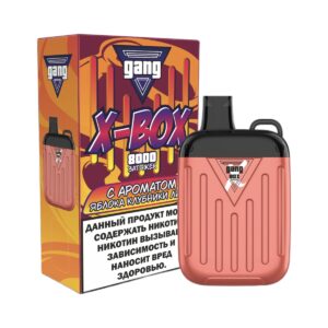 Электронная сигарета GANG X-BOX Яблоко Клубника Личи