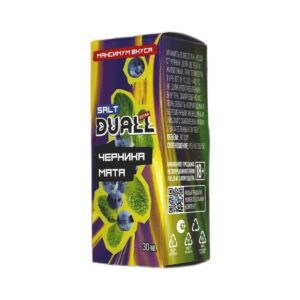 Жидкость DUALL Черника Мята