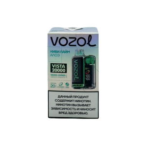 Электронная сигарета VOZOL VISTA Киви Лайм Алоэ
