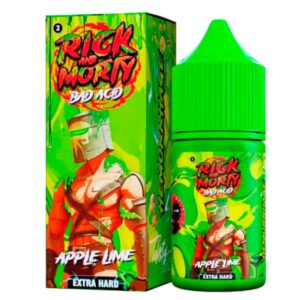 Жидкость Rick and Morty BAD ACID Яблоко Лайм