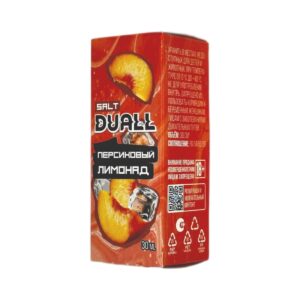 Жидкость DUALL Персиковый лимонад