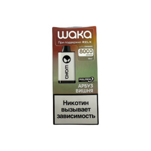 Электронная сигарета WAKA DM8000 Арбуз Вишня