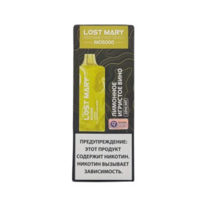 Электронная сигарета LOST MARY MO5000 Лимонное игристое вино