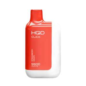 Электронная сигарета HQD CLICK Клубника Виноград