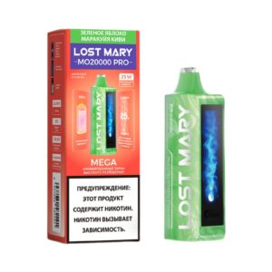 Электронная сигарета LOST MARY MO20000 PRO Зеленое яблоко Маракуйя Киви