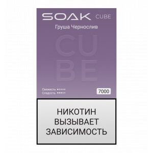 Электронная сигарета SOAK CUBE Груша Чернослив