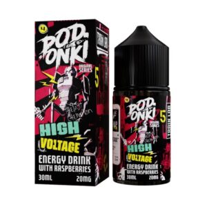 Жидкость PODONKI LAST HAP SALT - High Voltage (Энергетик с Малиной) 30мл strong