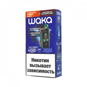 Электронная сигарета WAKA BURST Тройное манго + Мороженое Микс