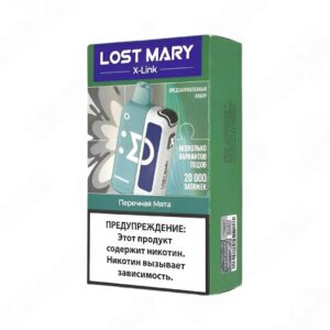 Набор LOST MARY X-Link 20000 - Перечная мята