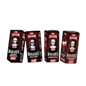 Жидкость Злая Монашка Salt 30мл — Йогурт с персиком и черникой (20 Medium)