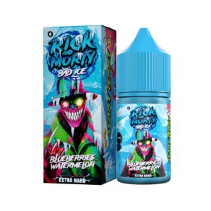 Жидкость Rick & Morty BAD ICE Salt 30мл — Blueberries Watermelon (Черника Арбуз) (20 Hard)