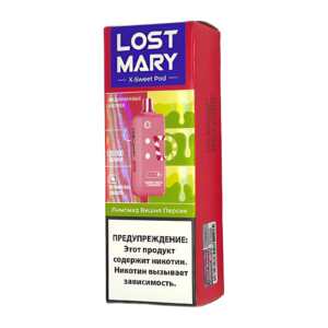 Картридж LOST MARY X-Link 20000 - Лимонад Вишня Персик