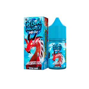 Жидкость Rick & Morty BAD ICE Salt 30мл — Blueberry Strawberry Fresh (Черника Клубника) (20 Hard)