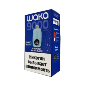 Электронная сигарета WAKA NOVO 9000 Кислое яблоко
