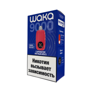Электронная сигарета WAKA NOVO 9000 Мятный арбуз