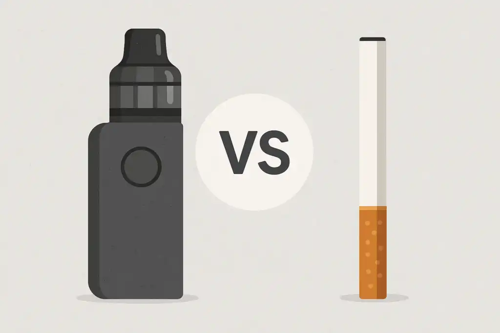 Отличие вейпа от сигареты