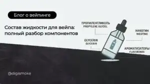 Состав жидкости для вейпа фото для статьи