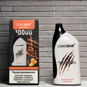 Электронная сигарета CAMOBAR Samorebar 10000 Ананас Гуава Кокос