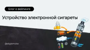 Из чего состоит электронная сигарета DIGISMOKE