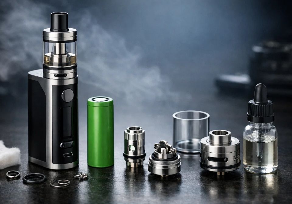 из чего состоит электронная сигарета