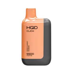 Электронная сигарета HQD CLICK Кислые мармеладные червячки